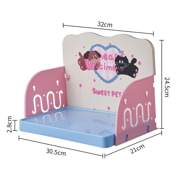 Pet Dopamine Adjustable Storage Rack Dog Snack Storage Table Cat Adjustable Dining Table Pet Supplies