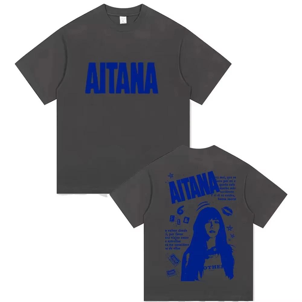 

Aitana Metamorfosis Album Tour 2026 Fan Gift TShirt UNISEX Women Summer Cotton Y2K Clothing Oversize Round Neck Short Sleeved Tee 4XL