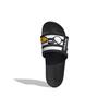adidas Neo Adilette Comfort Adj Gul Korskärning Svart Vit Unisex Tofflor 'Svart Vit' FY3037