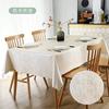 High end countryside style hotel wedding tablecloth Non washable household  tables mat Printed design rectangular desk cover