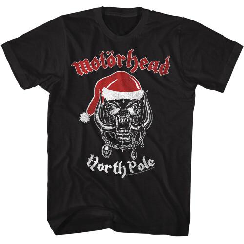 Motorhead Полюс Севера Черная Взрослая Футболка Унисекс Футболка L
