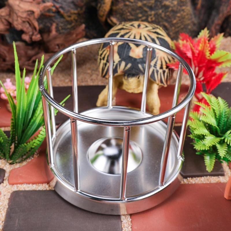 Turtles Bathing Pool Large Reptiles Feeding Bowl Reptiles Habitat Accessory Suitable for Various Reptiles Enclosures