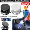 360° Rotatable Vacuum Magnetic Suction Cup Car Phone Holder for Magsafe For Iphone 12 13 14 15 16 Magnetic Attraction Phone Hold