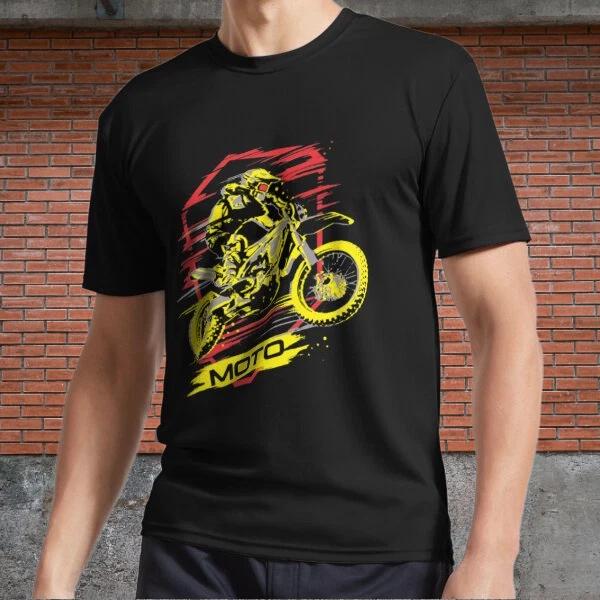 Men s and Women s T-shirts Motocross L