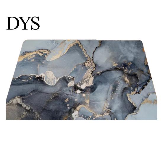 Slip-resistant Bathroom Mat Marbling Rug, Anti-Slip Highly Absorbent Bath Mat, Diatomaceous Wooden Floor Earth Rug for Tub Sink Entrance Kitchen S B