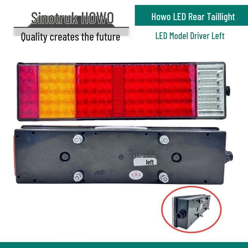Sinotruk Howo A7T7 Taillight & Hohan N7G Rear Light for Sitrak C7H