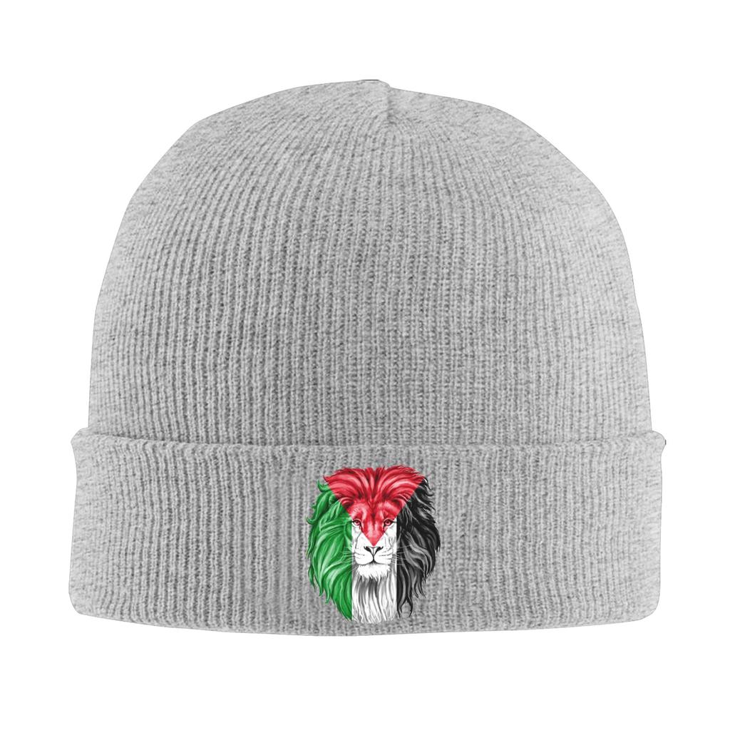 Female Male  Beanie Hats  Vintage Knit Hat Winter Hippie Caps Graphic Thermal Elastic Bonnet Hats