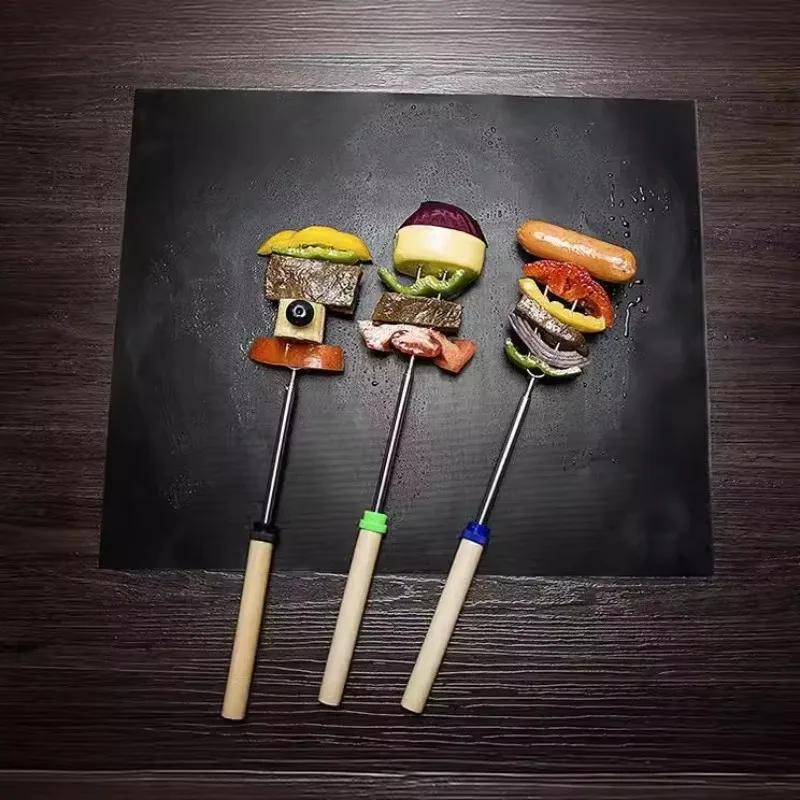 1/2 stk Ovnmatte Familieselskap Non-stick Teflon BBQ-underlag Grillfolie Motstandsdyktig Grillmatte Glassfiber Grillmatter Gjenbrukbar