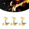 Electric Bass Guitar Sealed Tuning Pegs Bass String Tuners Machine Heads Bass Tuning Keys Buttons Machine Head Tuners