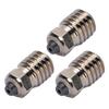 3 Pcs 3D Printer Nozzle Hardened Steel Ni Plating High Temperature Proof Extruder Hotend Nozzle for