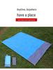 Lightweight Waterproof Portable Foldable Picnic & Beach Mat with Nylon Bag