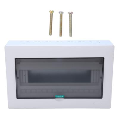 Distribution Protection Box 15 Way Open Mounted Circuit Breaker Distribution Box with DIN Rail for Power Station