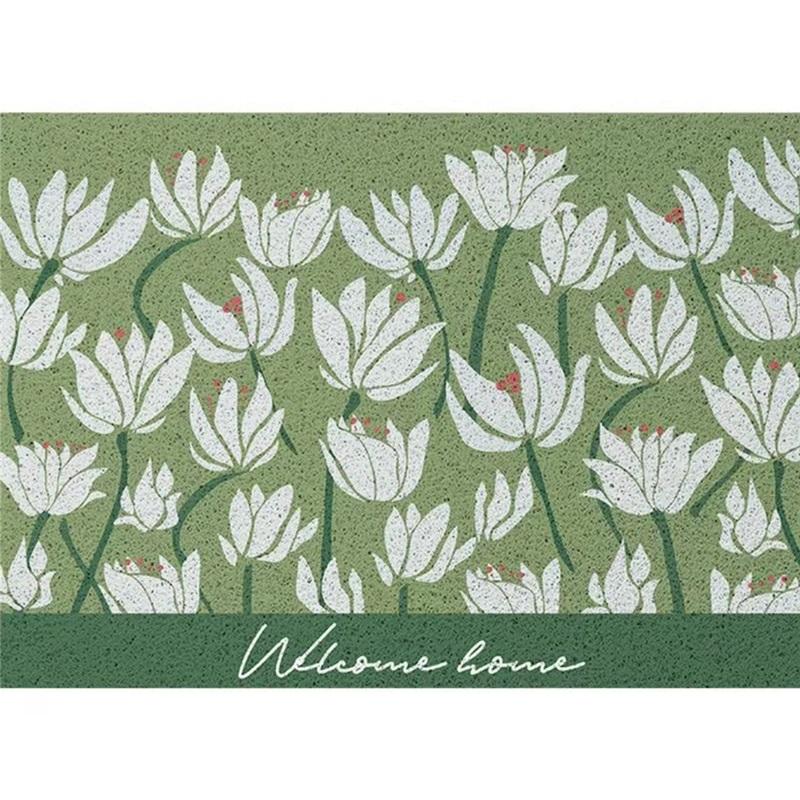 

Домашний коврик для пола Нескользящий Пыленепроницаемый Коврик для входной двери Прочный Режущийся Входной коврик Для использования перед дверью В прихожей 40 x 60cm