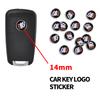 14mm Car Key Badge Emblem Replacement Car Key Sticker For Buick Century Excelle XT Envision Excelle GT Park Avenue Envista GL6