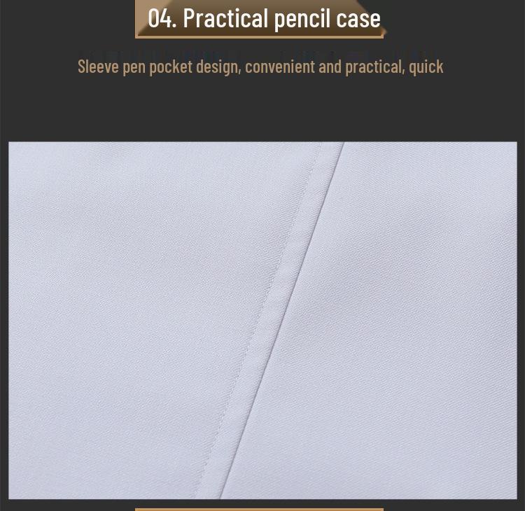 Men's Long Sleeve Elastic Waterproof Chef Uniform for Autumn/Winter - Ideal for Hotel, Restaurant, Hot Pot, BBQ, Canteen, and Bakery Kitchens.