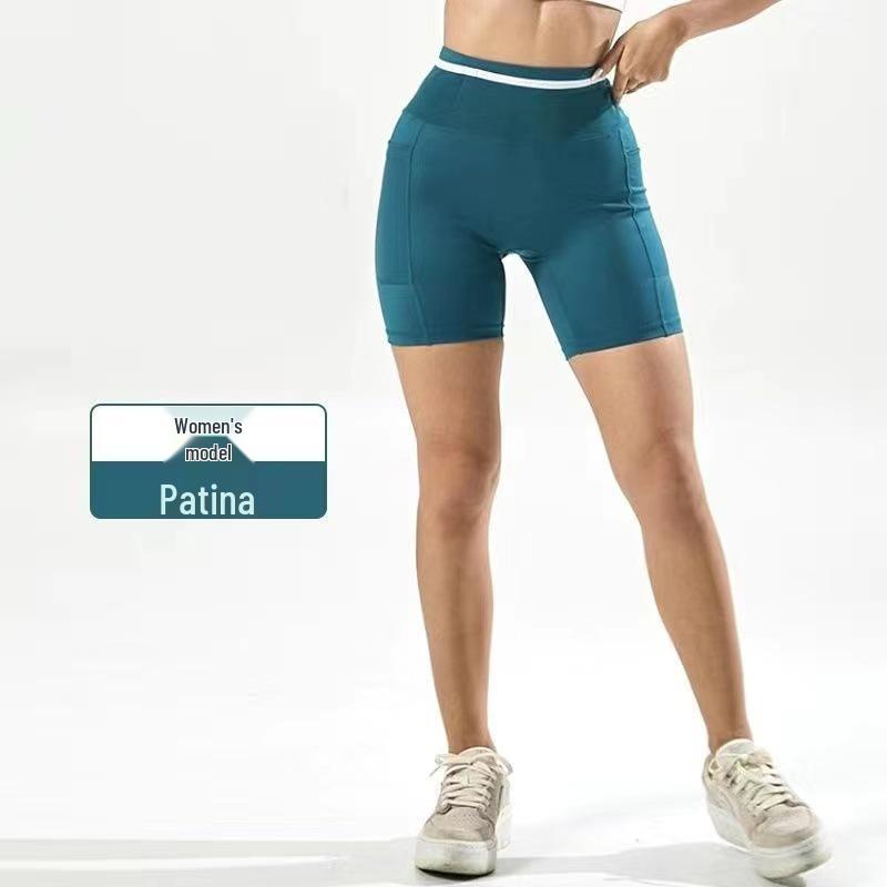 Unisex Quick-Dry 6-Pocket Kangaroo Running Shorts for Yoga and Cycling