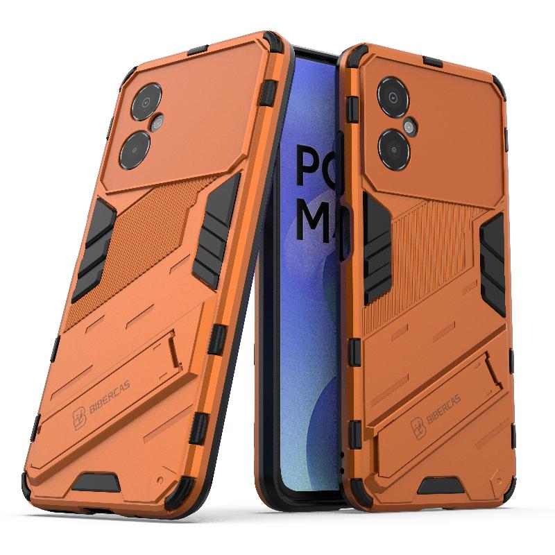 Για Xiaomi Poco M4 5G Θήκη Κάλυμμα Για Poco M4 5G Capas Τηλέφωνο Πίσω Προφυλακτήρας Βάση Στήριξης Αντικραδασμική Θήκη Στήριξης Για Poco M4 5G Fundas