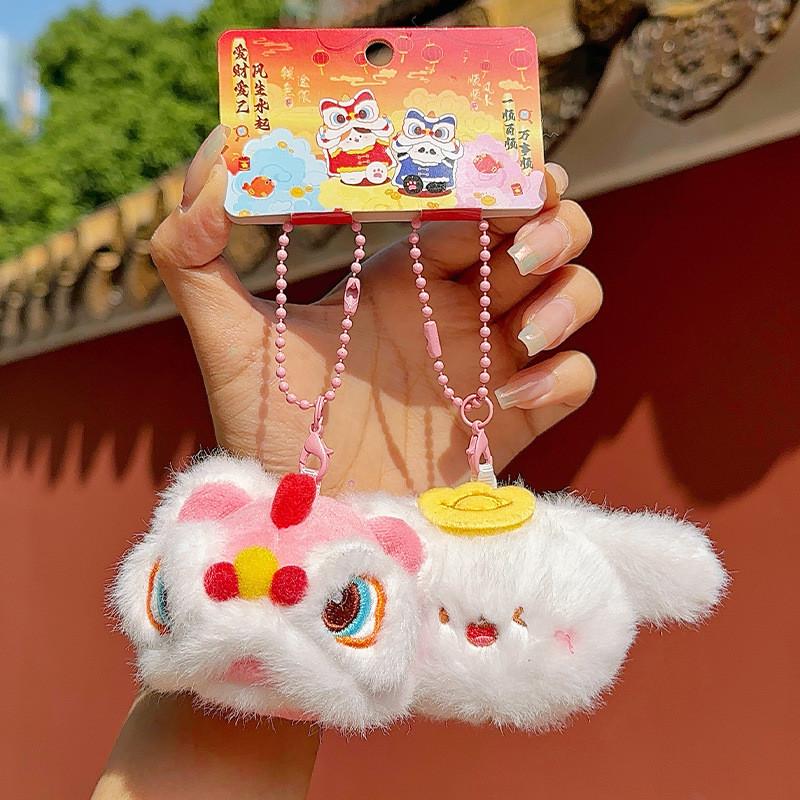 Cute Panda Penguin Dog Cartoon Animal Magnetic Plush Pendant For Kids And Friendship Gifts