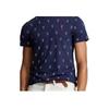 Polo Ralph Lauren Pony Embroidered Crew Neck Short Sleeve T-Shirt Men T-Shirts Blue 710929068-001