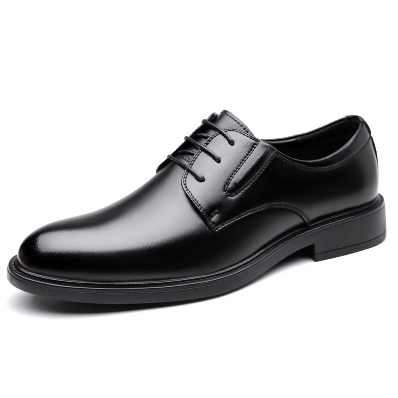 Fashion 2025 New Classic Leather Shoes Men Luxury Oxfords Business Formal Office Men Shoes Boos Dress Male Wedding Shoes Handmade Flats