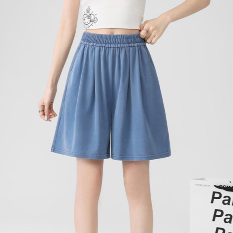 Women's Summer High Waist Slimming Shorts Loose Casual Pants