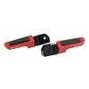 Tandem Step/REVOLUTION Rear Footpegs For Honda DAX125 DAX125 For HONDA DAX125 ST125 JB04 (Red)