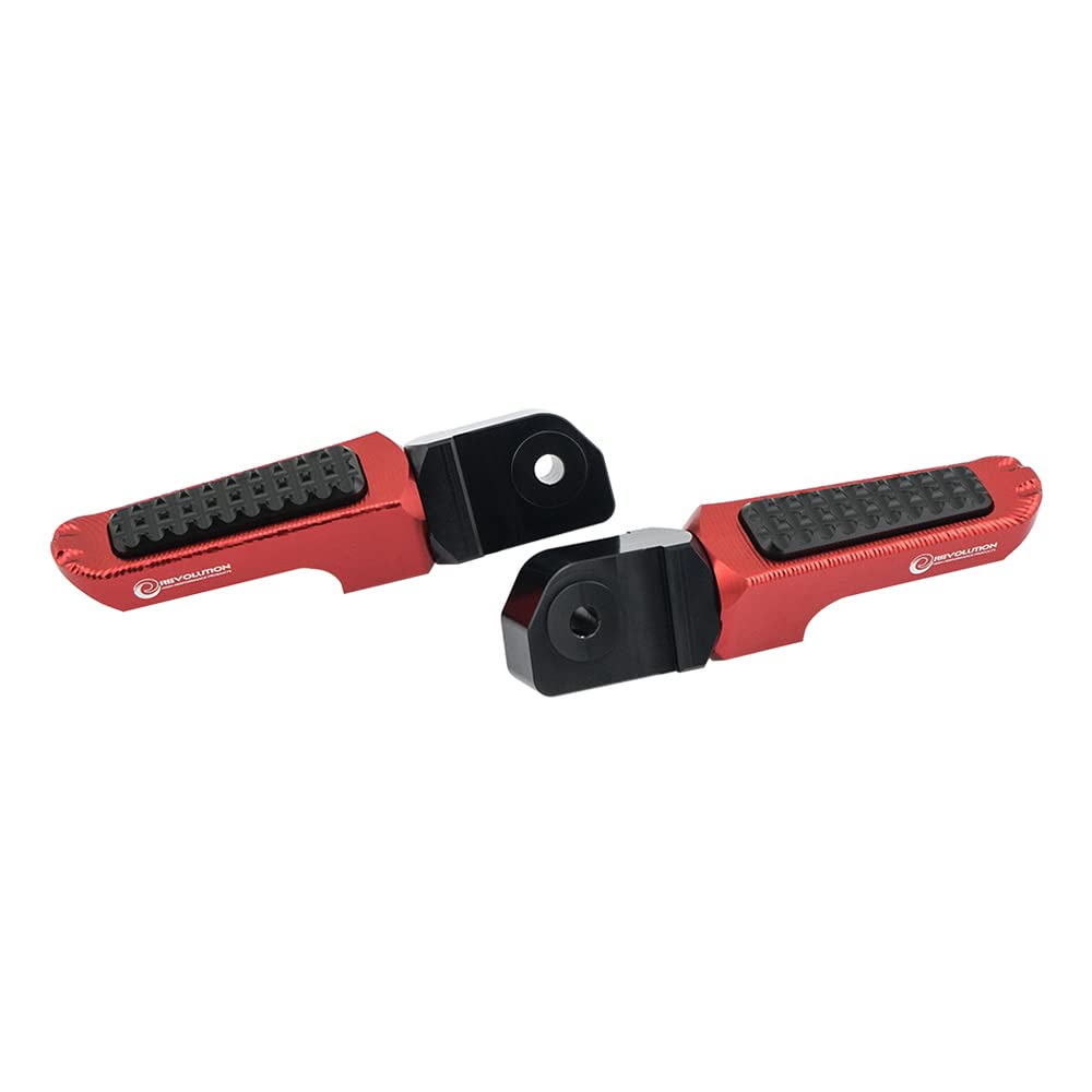 Tandem Step/REVOLUTION Rear Footpegs For Honda DAX125 DAX125 For HONDA DAX125 ST125 JB04 (Red)
