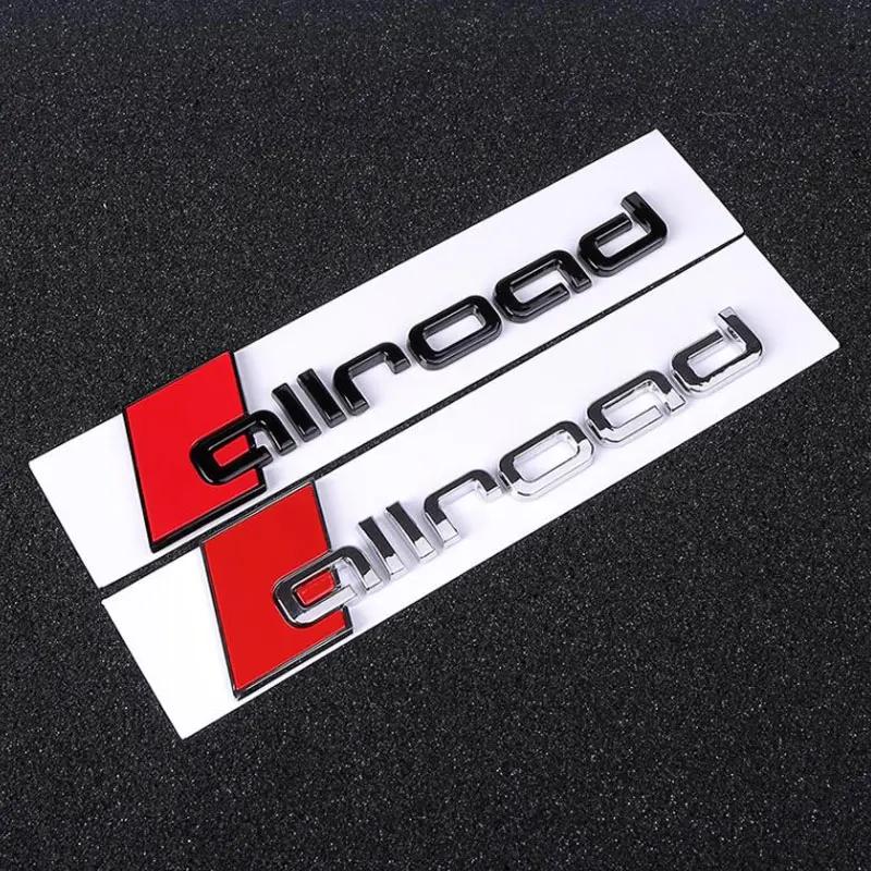 Adesivi per auto con logo allroad Per Audi a4 a6 accessori auto badge di ricambio allroad X Vader Sport logo decorazione portellone posteriore decalcomanie