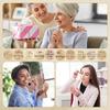 30 Pcs Christian Compact Mirrors For Women Retro Inspirational Bible Verse Compact Mirror Bulk Mini Religious Makeup Mirror Appr