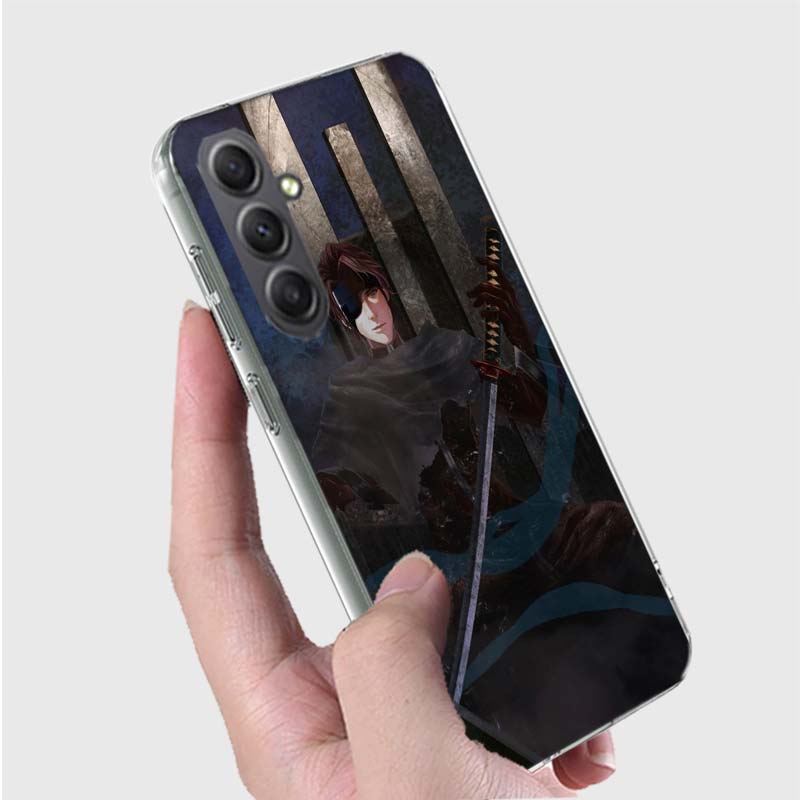 Bleach Aizen Sousuke Phone Case for Samsung A16 A26 A36 A56 A17 A37 A57 A07 A06 A02S A03 A04S A05S Galaxy Note 20 10 A50S A71 A5