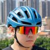Jovno Bicycle Extra Adult Sizes 21 Ventilated Adjustable D65 XXL Men's Helmet, Large, 61, 62, 63, 64, 65cm, Lightweight, Holes, Height, (Blue)