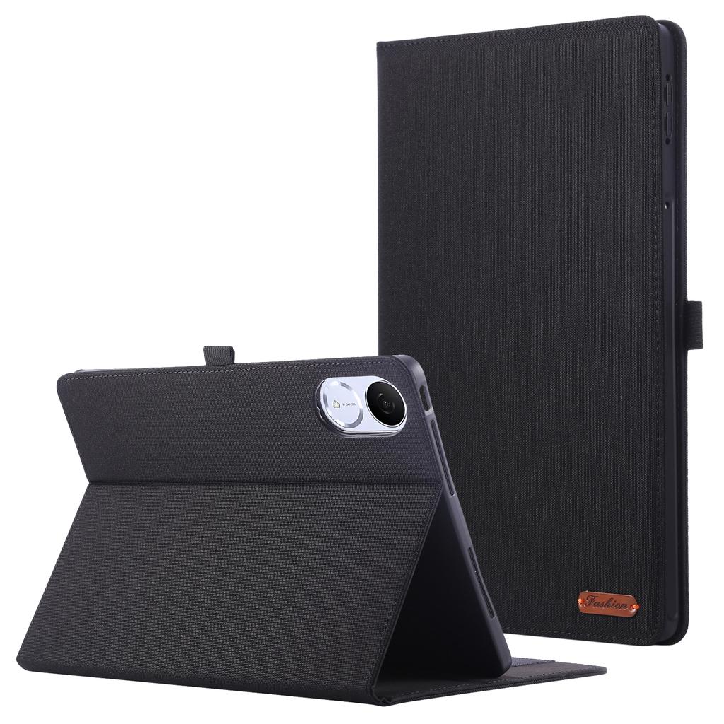 For Honor Tablet GT/Pad V9 Leather Case Card Holder Cloth Texture Tablet Stand Cover