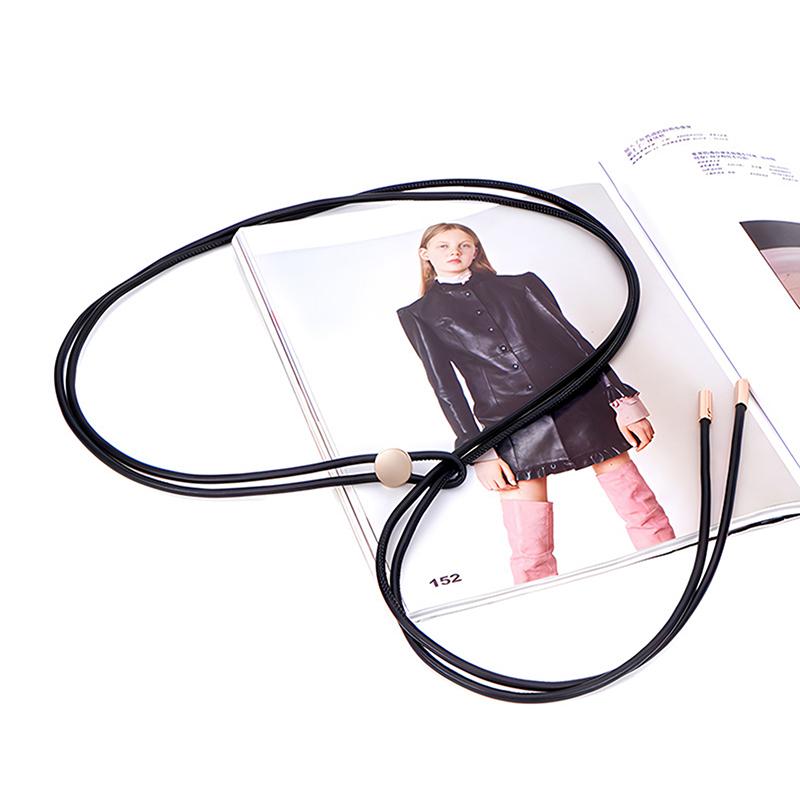 High-End Feeling Thin Waist Rope For Women Summer Waist-Cinching With Skirts Slimming And Versatile Belt With Personality