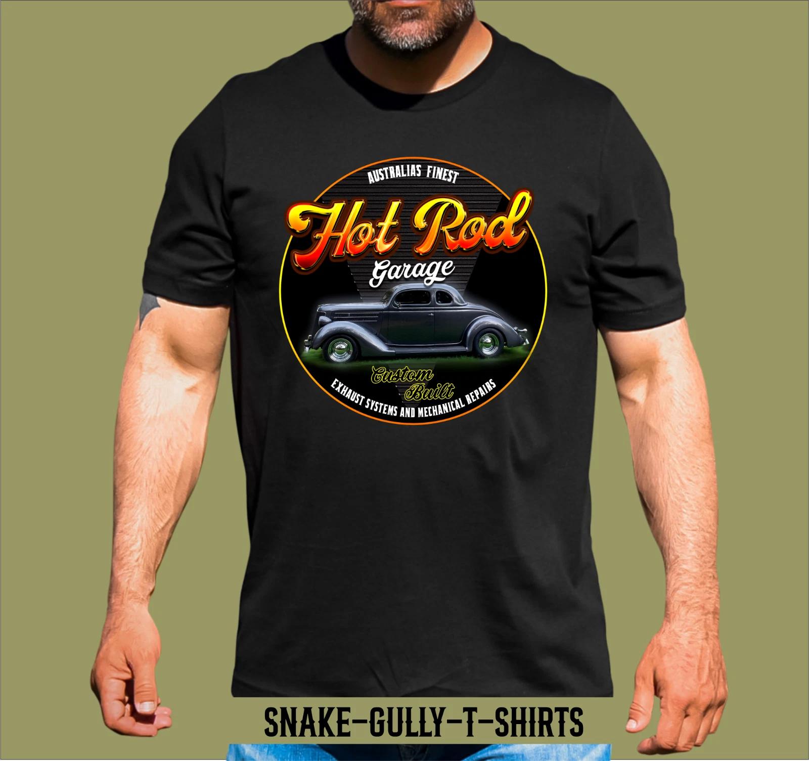HOT ROD GARAGE CHEV T-SHIRT 4XL