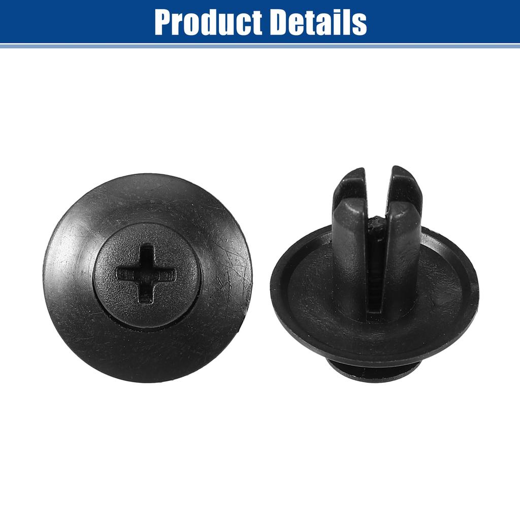 ACROPIX Hyundai-kompatibel stötfångarkåpa fästklämma 8659028000/86590-28000 - Förpackning med 15