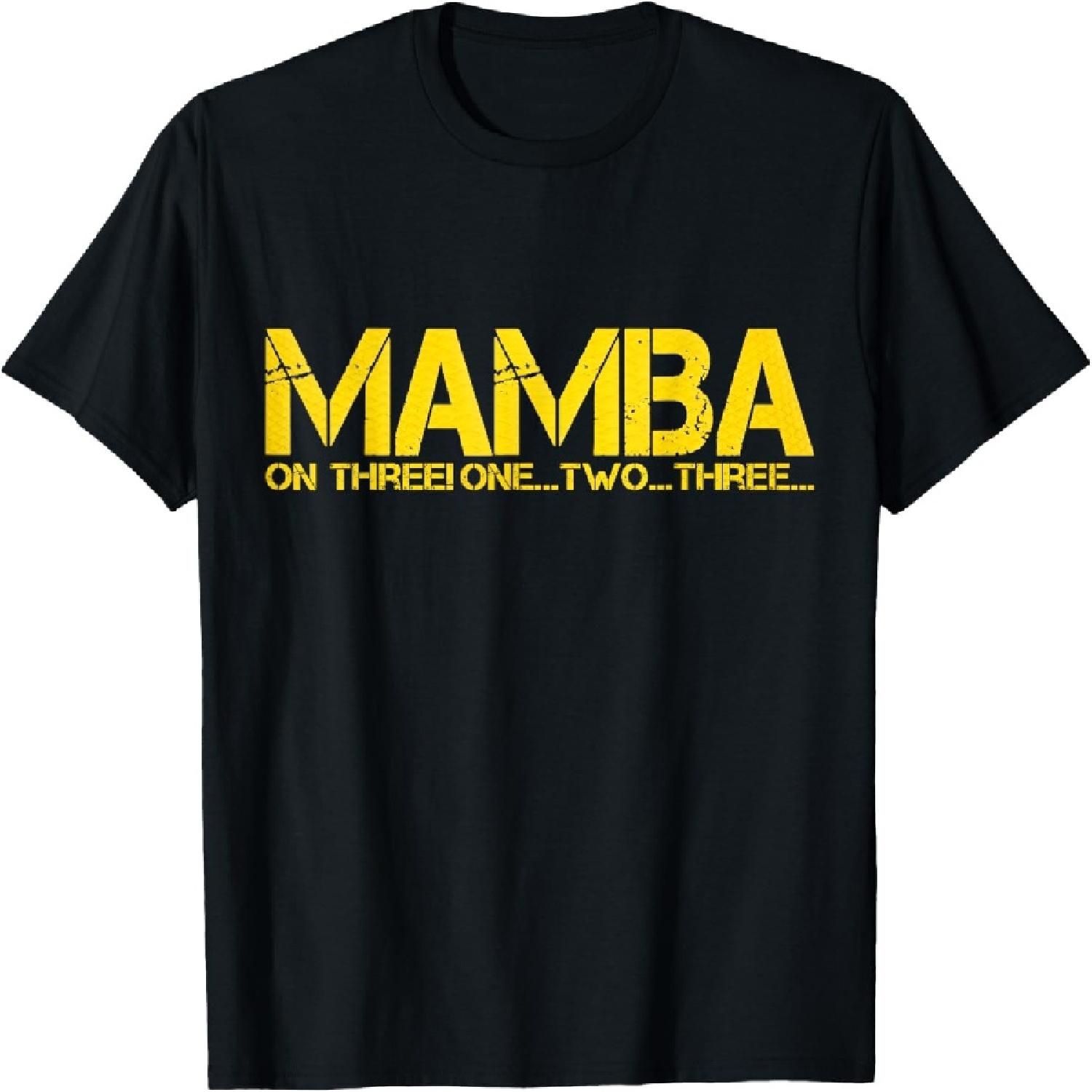 BASKETBALL HOOP CHAMPION MAMBA ON THREE MOTIVATION T-Shirt XXXXXL разноцветный