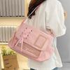 Lightweight Y2K Ulzzang Ita Bag Large Capacity Messenger Handbag Nylon Shoulder Bag  Daily Use