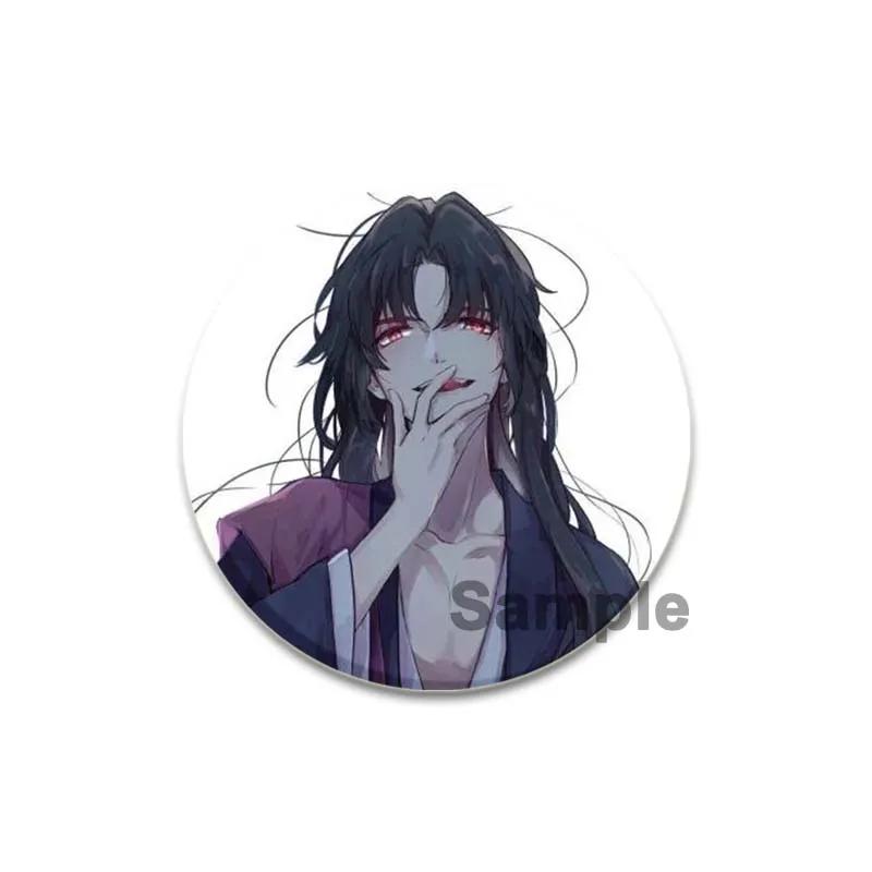 32/44/58mm Anime Mo Dao Zu Shi Brosche Wei Wuxian Anstecknadel Handgemacht Zinn Anstecknadel Anstecknadel für Rucksack Kleidung Schmuckzubehör Geschenke