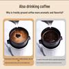 Compact Electric Coffee Grinder & Brewer - Portable for Home & Travel