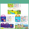 Reusable Magnetic Sticker Puzzle Book For Childrens Scene Building And Focus Enhancement
