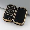 TPU Schlüsselhülle für 2008-2015 Buick Excelle, Goldrand