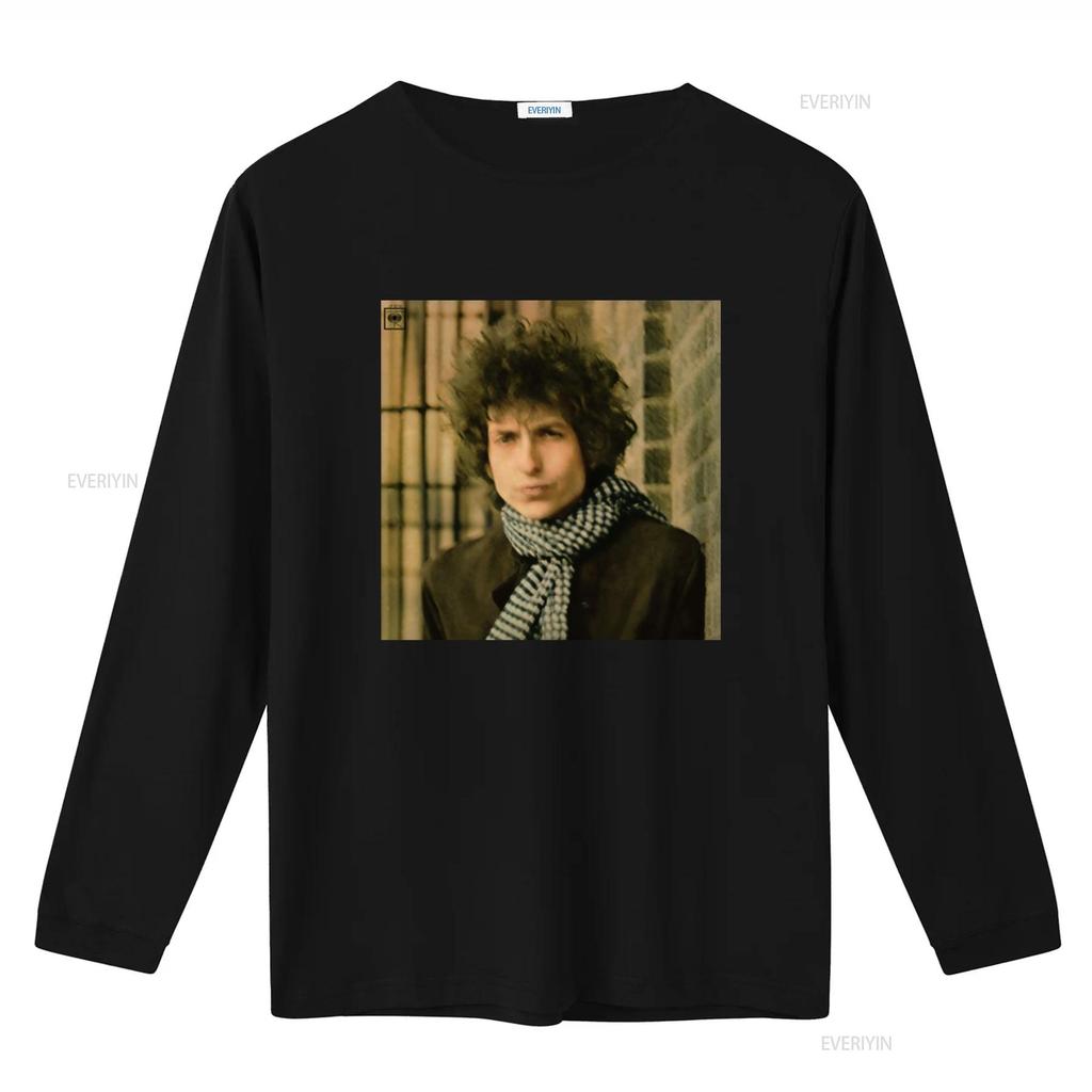 Bob Dylan Blonde On Rock N Roll Band T Shirt 056E Vintage Washed Slightly Casual Comfortable Stretched Graphic Streetwear