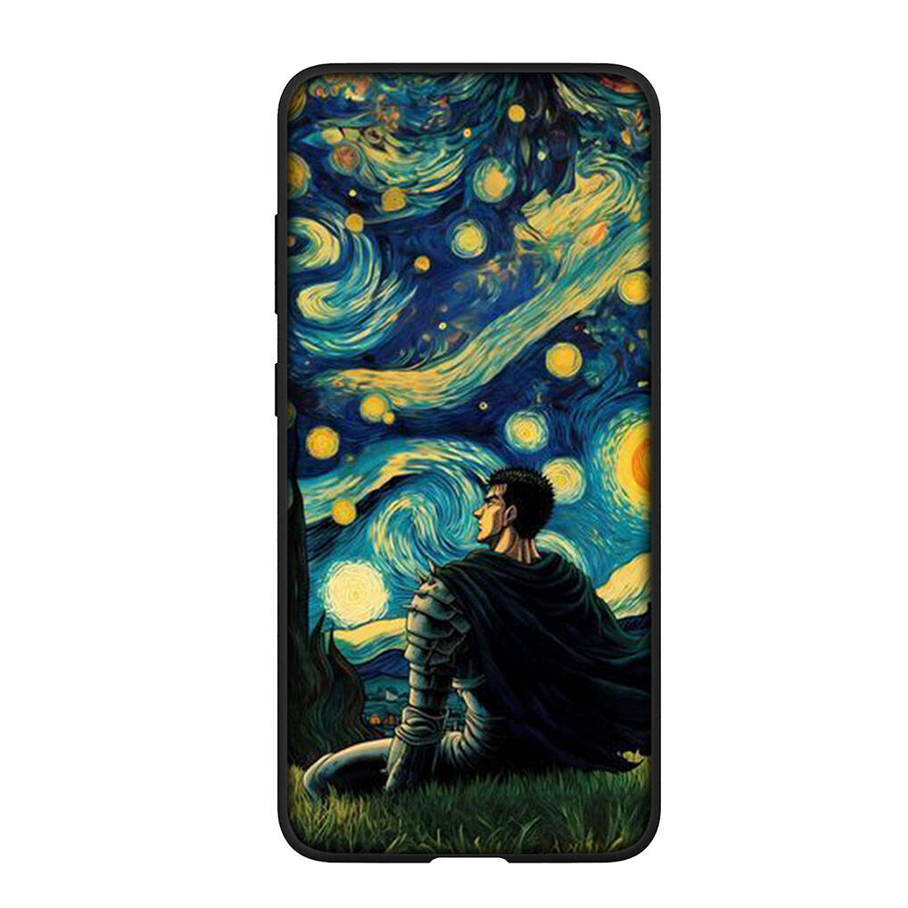 for iPhone 17 16 15 Xiaomi Poco F7 F8 X7 X6 F5 C85 C75 C71 M8 Redmi Note 14 13 12 11 Pro Max 14C 13C 15C A3 A4 Phone Case Berserk Guts Wallpaper Cover
