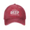 The Original Beef Of Chicagoland Baseball Caps for Men Women Distressed Washed Snapback Cap The Bear Tv Show Golf Hats Cap