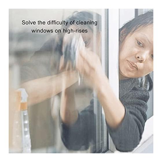 Window Glass Cleaning Window Cleaning Tools Double Sided Glass Cleaner Glass Cleaner Double Sided Window Cleaning Easy To Clean Safe High Places