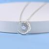 Dream Fall Star Moon Necklace: Light Luxury Galaxy Pendant 2025 - New Women's Fashion, Simple Dream Chasing Galaxy Design.