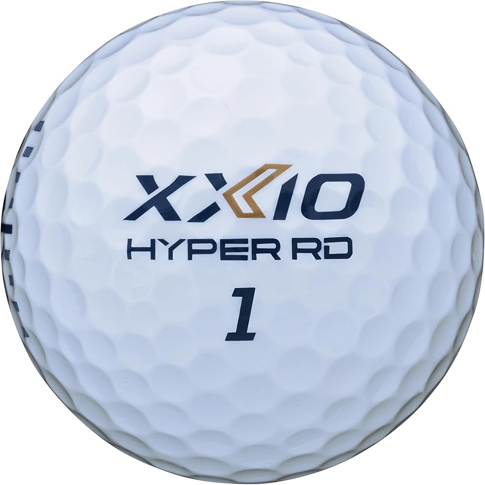 Dunlop XXIO Hyper RD Golf Balls 2025 Model 12 Pack White