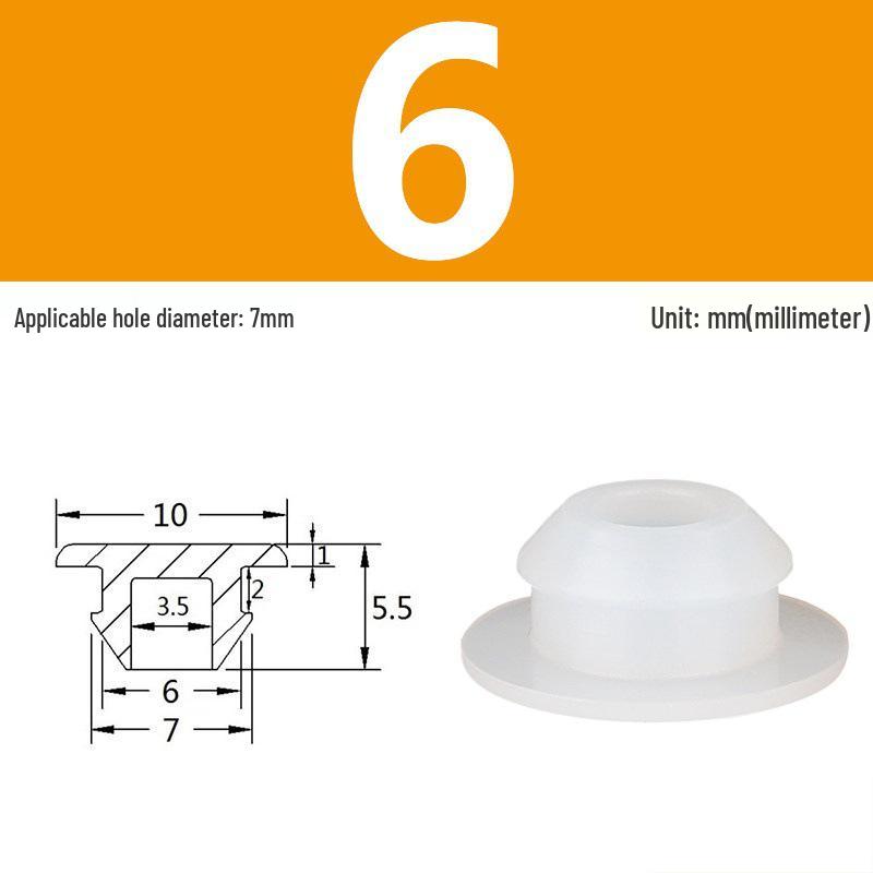 High-Temp Resistant Silicone Rubber Stopper with Card Slot Sealing Cap