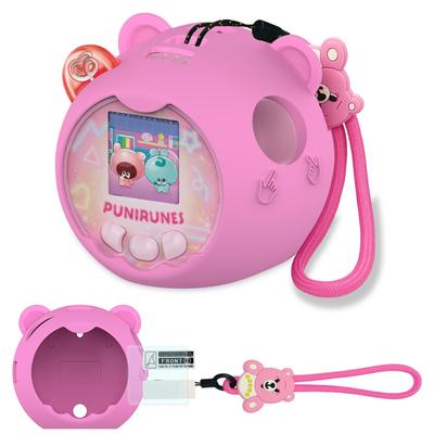 BCWXION Housse de protection en gel de silice pour Takara Tomy Punirunzu Puni Tomotsushin Personnages Sanrio, Étanche, Anti-poussière, Léger, Résistant aux chocs,
