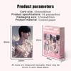 50 Pcs/Set Love And Deepspace Game Laser Lomo Card Caleb Sylus Zayne Xavier Characters Hd Photocard Fans Collection Cards